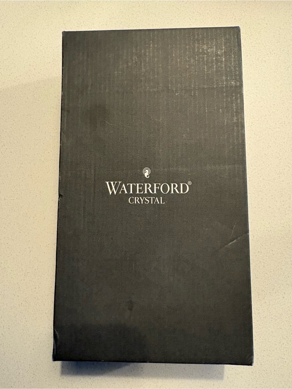 Waterford Crystal man and wife 7 inch decoration.
